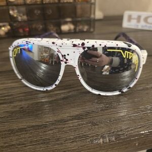 Fashion Flip up down Retro Pit Viper Cycling Sunglasses For Men and Women